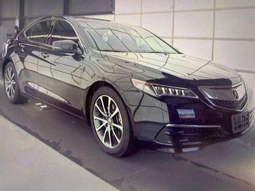 Crystal Black Pearl 2016 Acura TLX V6 Tech