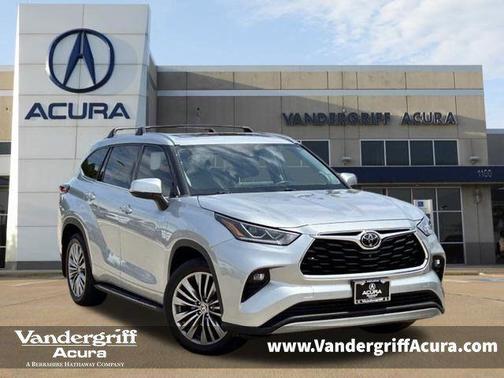 Celestial Silver Metallic 2020 Toyota Highlander Platinum