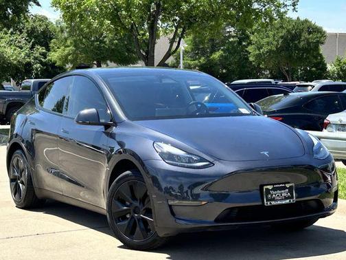 Stealth Grey 2024 Tesla Model Y Long Range Single Motor Rear-Wheel Drive