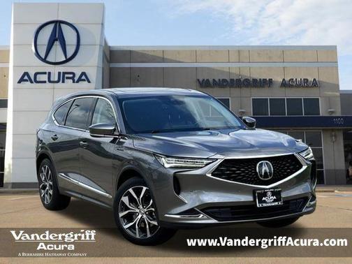 Liquid Carbon Metallic 2022 Acura MDX Base