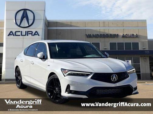 Platinum White Pearl 2026 Acura Integra FWD A-Spec with Technology