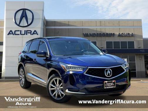 Fathom Blue Pearl 2022 Acura RDX Technology Package