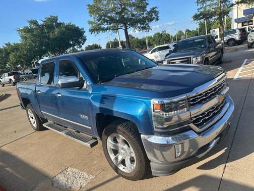 Deep Ocean Blue Metallic 2017 Chevrolet Silverado 1500 LTZ