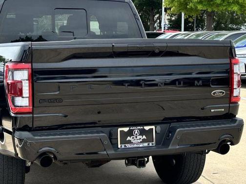 Agate Black Metallic 2023 Ford F-150 Platinum