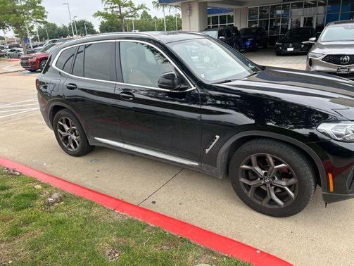 Jet Black 2022 BMW X3 sDrive30i