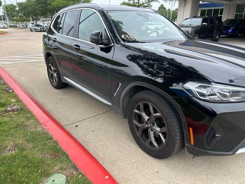 Jet Black 2022 BMW X3 sDrive30i