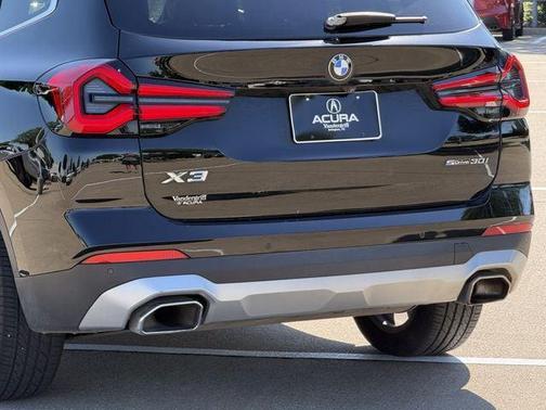 Jet Black 2022 BMW X3 sDrive30i