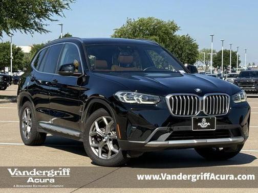 Jet Black 2022 BMW X3 sDrive30i