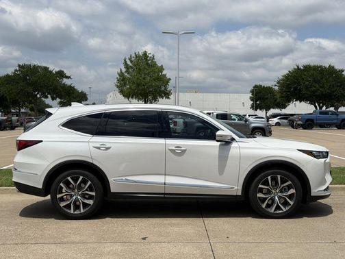 Platinum White Pearl 2024 Acura MDX Technology Package