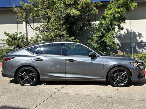Liquid Carbon Metallic 2023 Acura Integra A-SPEC