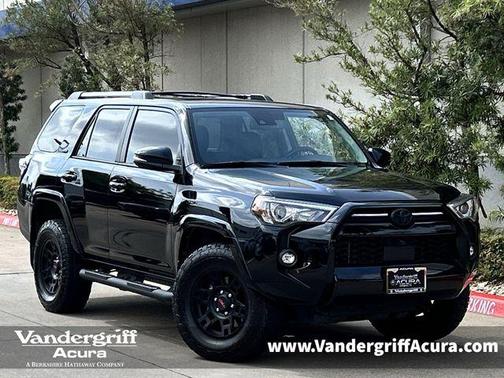 Midnight Black Metallic 2024 Toyota 4Runner SR5 Premium