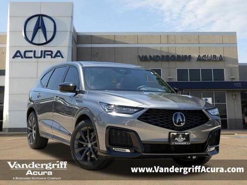Liquid Carbon Metallic 2025 Acura MDX A-SPEC