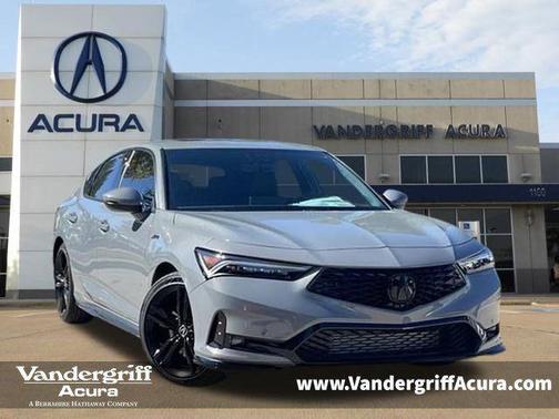 Platinum White Pearl 2026 Acura Integra FWD A-Spec with Technology