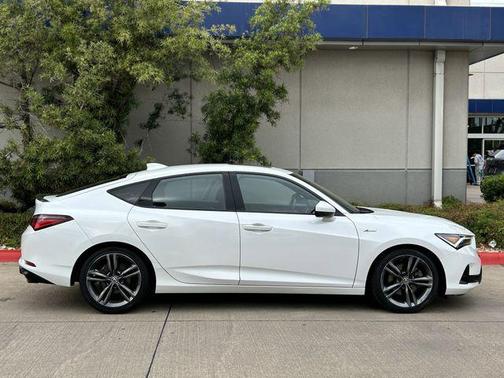 Platinum White Pearl 2023 Acura Integra A-SPEC