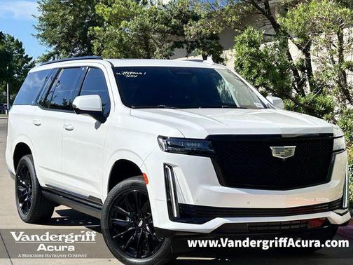 Crystal White Tricoat 2021 Cadillac Escalade Sport
