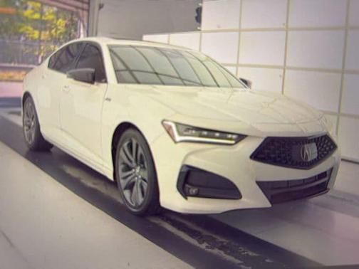 Platinum White Pearl 2023 Acura TLX A-Spec