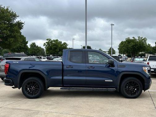Pacific Blue Metallic 2022 GMC Sierra 1500 Elevation