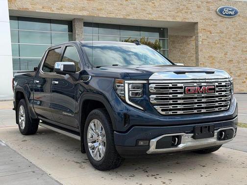 Pacific Blue Metallic 2022 GMC Sierra 1500 Denali
