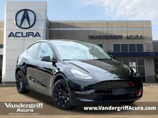 Solid Black 2023 Tesla Model Y Long Range Dual Motor All-Wheel Drive