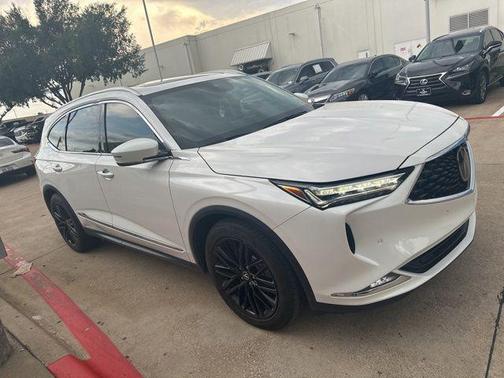 Platinum White Pearl 2024 Acura MDX Advance Package