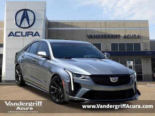 Satin Steel Metallic 2022 Cadillac CT4-V V-Series Blackwing