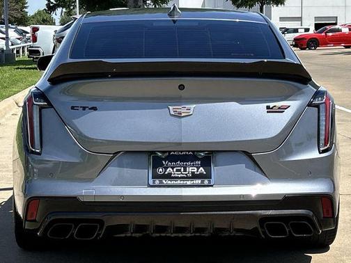 Satin Steel Metallic 2022 Cadillac CT4-V V-Series Blackwing