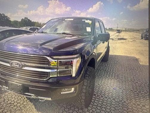 Antimatter Blue Metallic 2024 Ford F-150 King Ranch