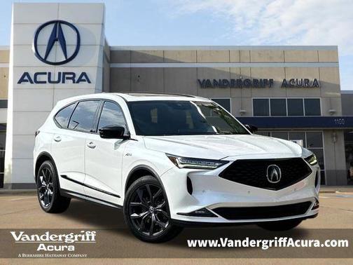 Platinum White Pearl 2023 Acura MDX A-SPEC