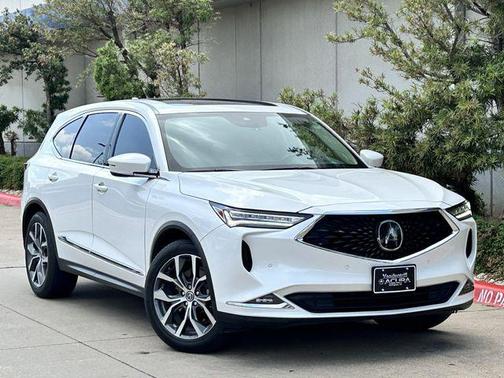 Platinum White Pearl 2024 Acura MDX Technology Package