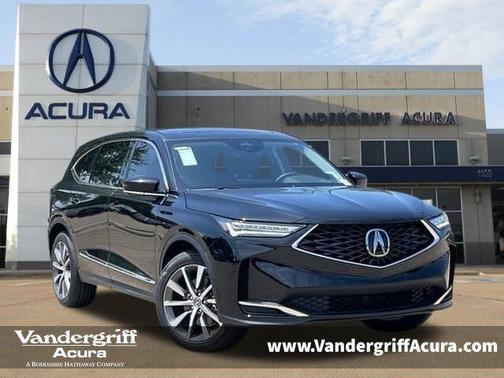 Majestic Black Pearl 2026 Acura MDX Technology Package