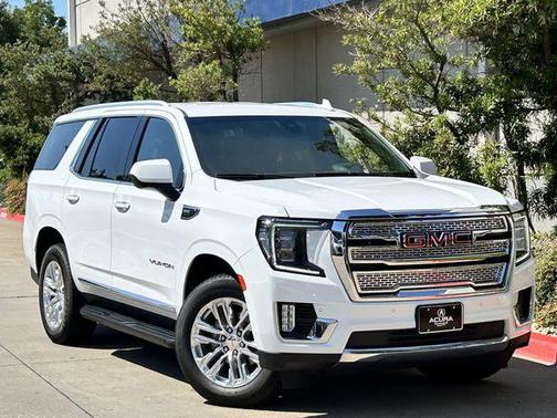 Summit White 2023 GMC Yukon SLT
