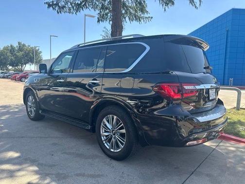 Black Obsidian 2021 INFINITI QX80 Luxe