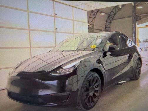 Solid Black 2022 Tesla Model Y Long Range Dual Motor All-Wheel Drive