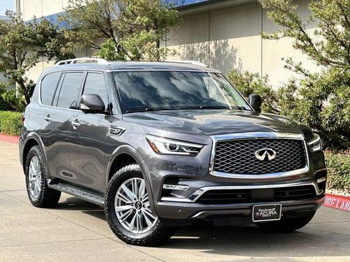 Anthracite Gray 2022 INFINITI QX80 Luxe