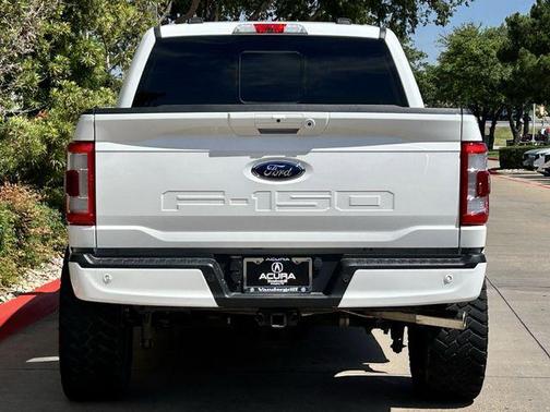 White Metallic 2022 Ford F-150 Lariat