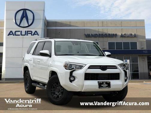 Super White 2021 Toyota 4Runner SR5