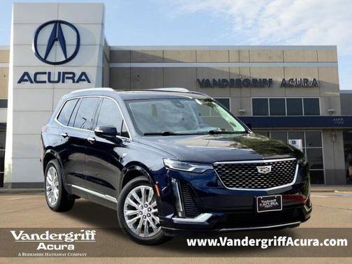 Dark Moon Blue Metallic 2022 Cadillac XT6 Premium Luxury FWD