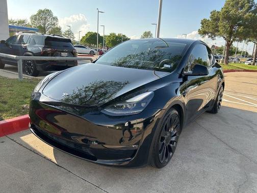 Solid Black 2022 Tesla Model Y Performance Dual Motor All-Wheel Drive