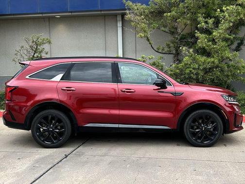 Passion Red Tintcoat 2021 Kia Sorento SX
