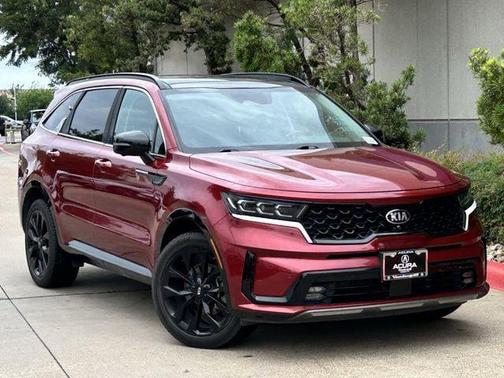 Passion Red Tintcoat 2021 Kia Sorento SX
