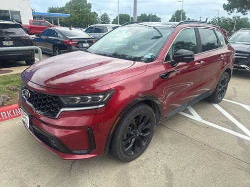 Passion Red Tintcoat 2021 Kia Sorento SX