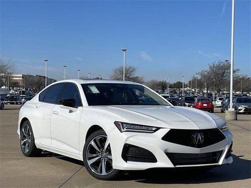 Platinum White Pearl 2025 Acura TLX Technology