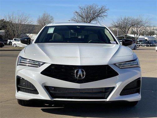 Platinum White Pearl 2025 Acura TLX Technology