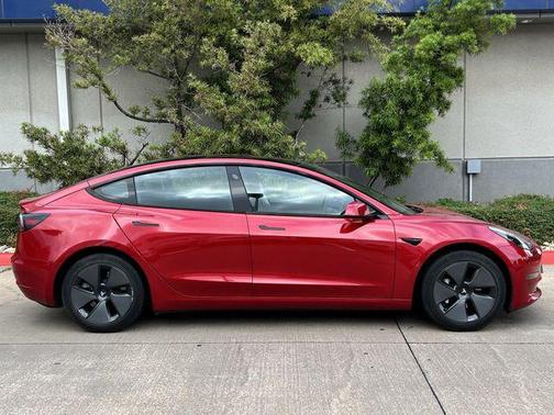 Red Multi-Coat 2021 Tesla Model 3 Standard Range Plus