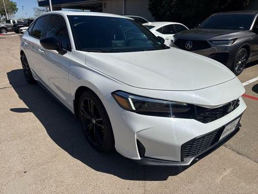 Platinum White Pearl 2026 Honda Civic Si Base