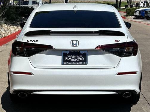 Platinum White Pearl 2026 Honda Civic Si Base