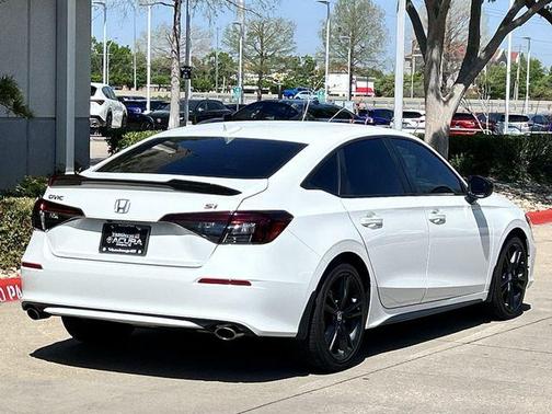 Platinum White Pearl 2026 Honda Civic Si Base