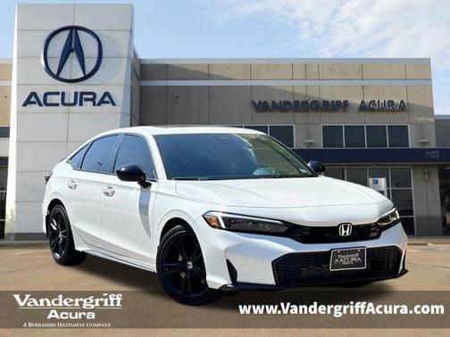 Platinum White Pearl 2026 Honda Civic Si Base