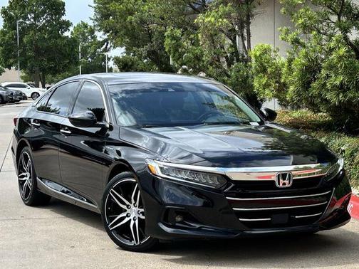 Crystal Black Pearl 2022 Honda Accord Hybrid Touring