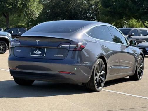 Midnight Silver Metallic 2020 Tesla Model 3 Performance